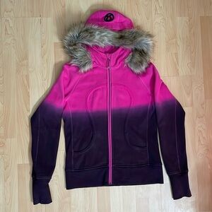 Lululemon Scuba Hoodie with Faux Fur